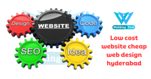 Low cost website cheap web design hyderabad